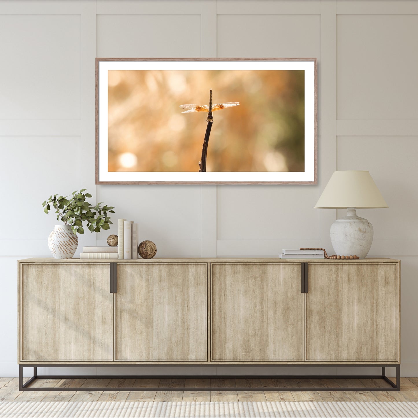 #1110F Golden Dragonfly, Samsung Frame TV Art, Digital Wallpaper, Digital Download