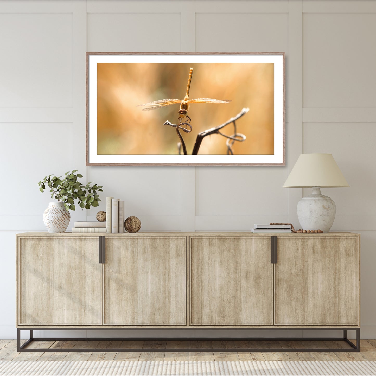 #1111F Golden Dragonfly, Samsung Frame TV Art, Digital Wallpaper, Digital Download