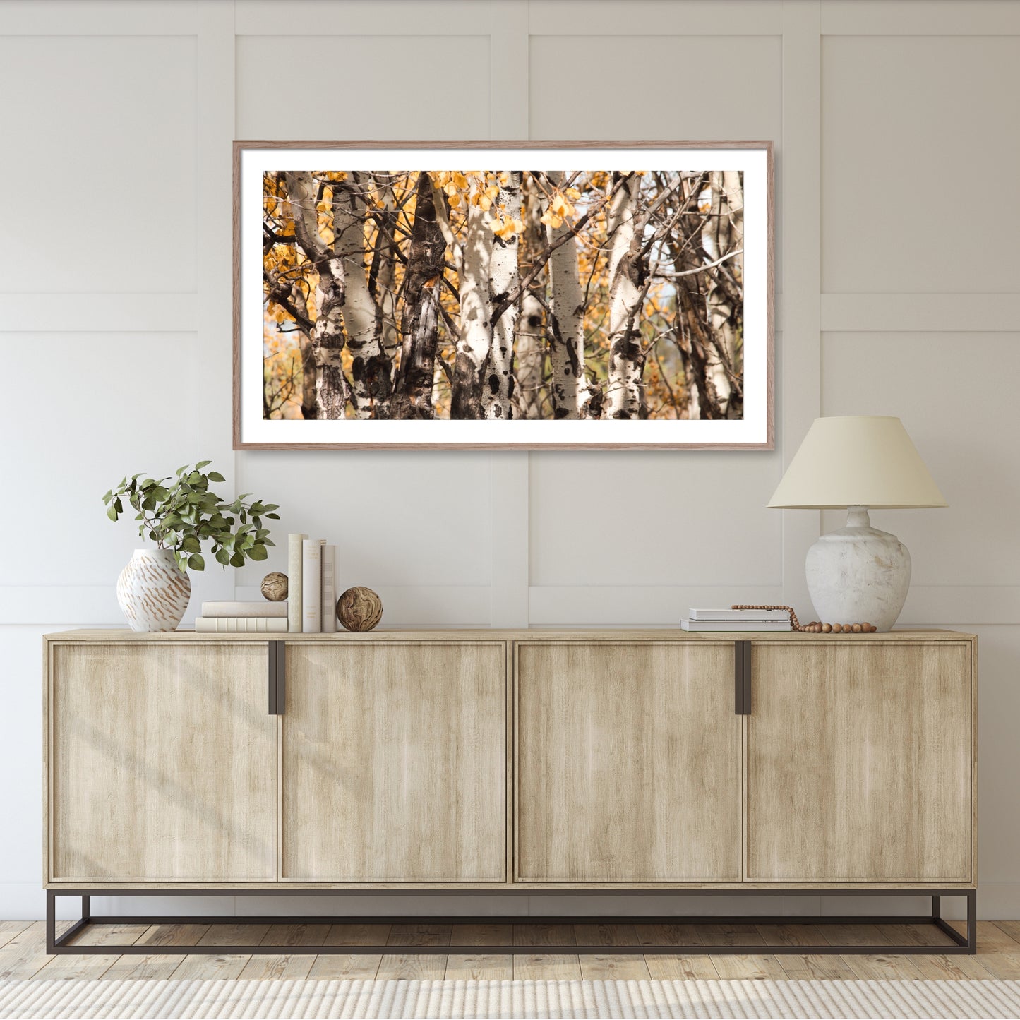 #1121F Aspen Trees in Fall, Samsung Frame TV Art, Digital Wallpaper, Digital Download