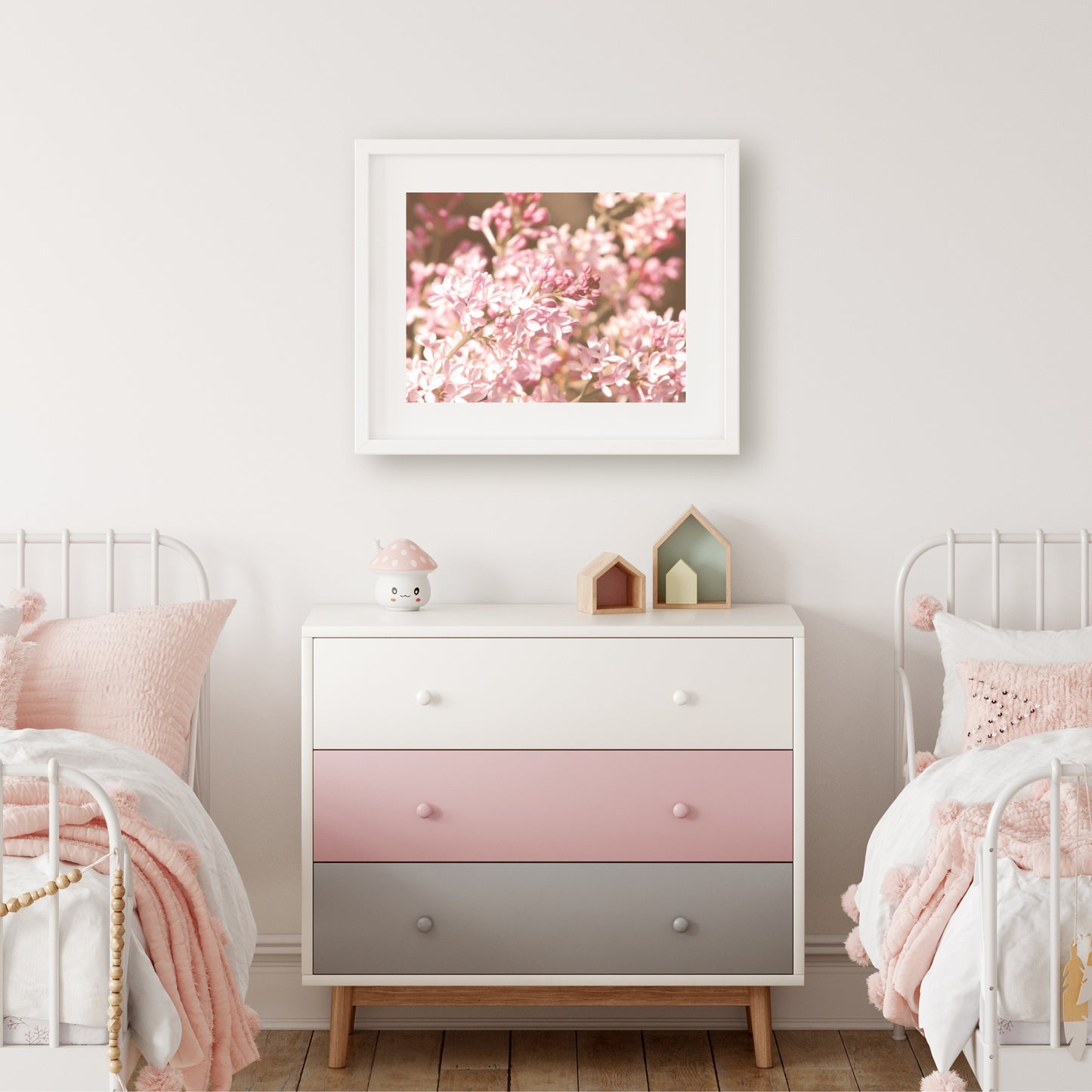 #1430 Pink Lilac, Printable Art, Digital Download, Gallery Wall Art