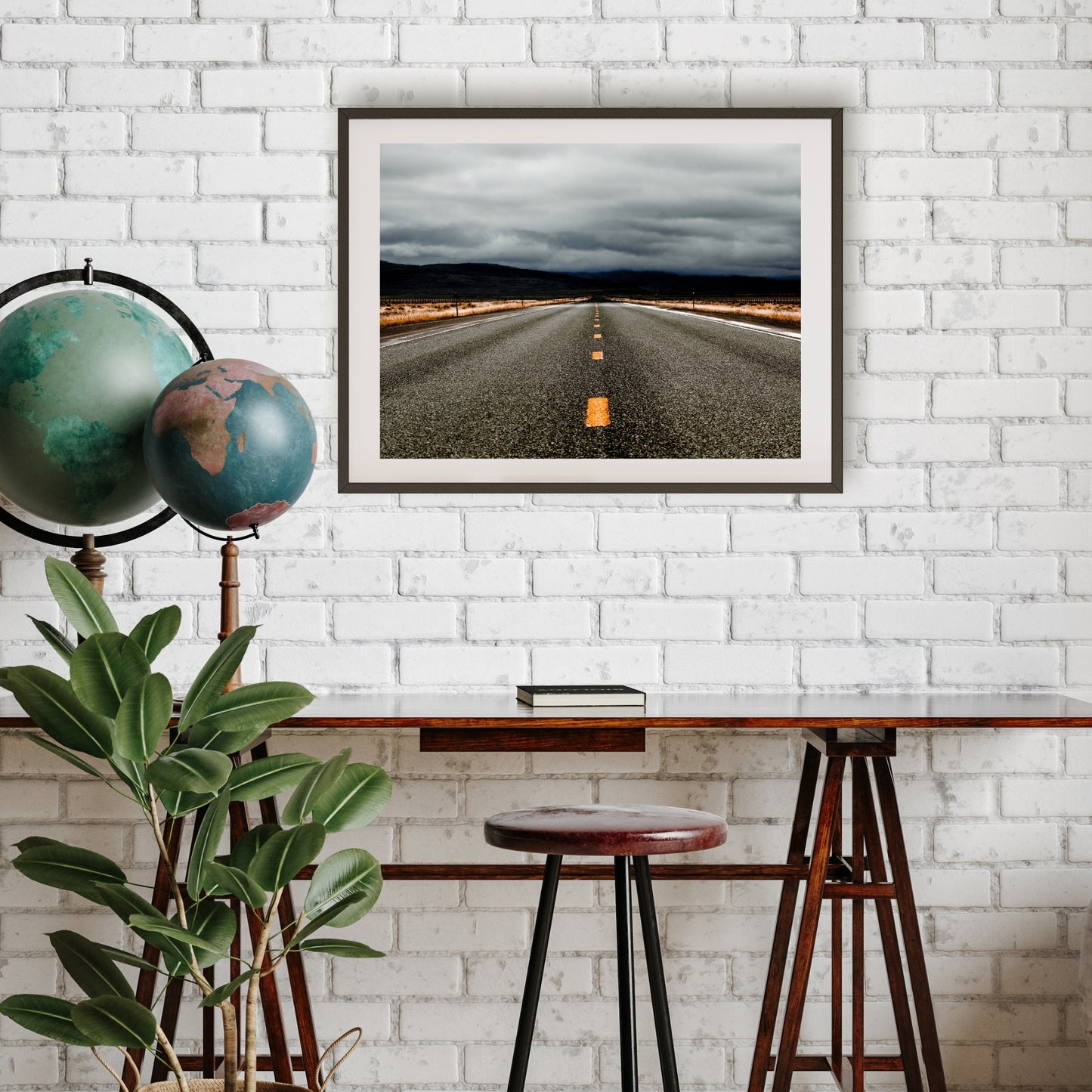 #1118 Highway, Printable Art, Digital Download, Home Decor, Gallery Art, Wall Art