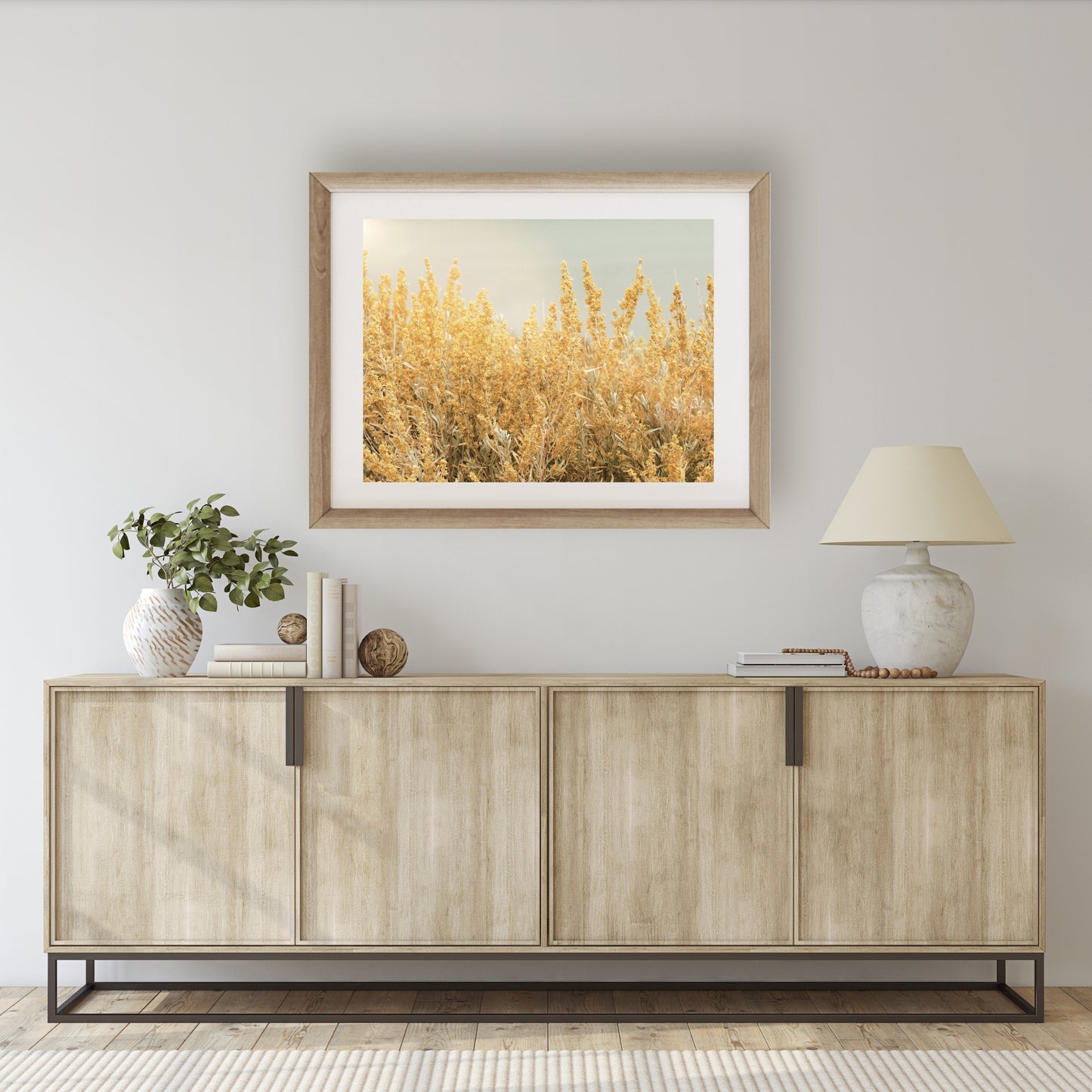 #1136 Golden Sagebrush in Bloom, Printable Art, Digital Download, Home Decor, Gallery Art, Wall Art